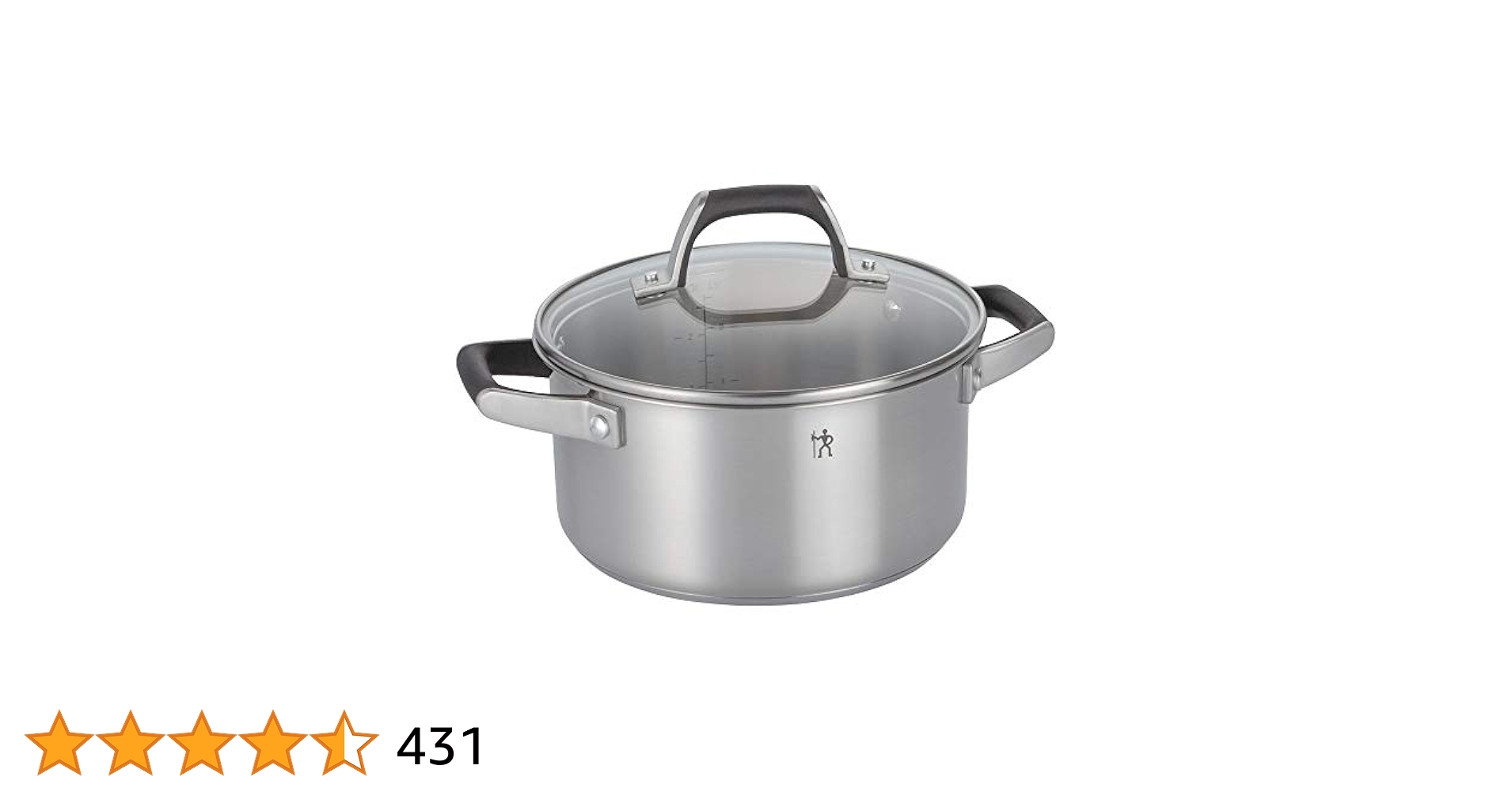 【新品未使用】Lagostina シチューポット蓋付 20cm Amazon｜ラゴスティーナ 両手鍋 シチューポット「ニューサルヴァ